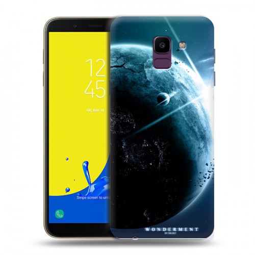 Дизайнерский пластиковый чехол для Samsung Galaxy J6 Земля