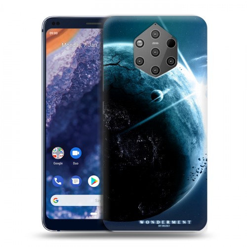 Дизайнерский силиконовый чехол для Nokia 9 PureView Земля