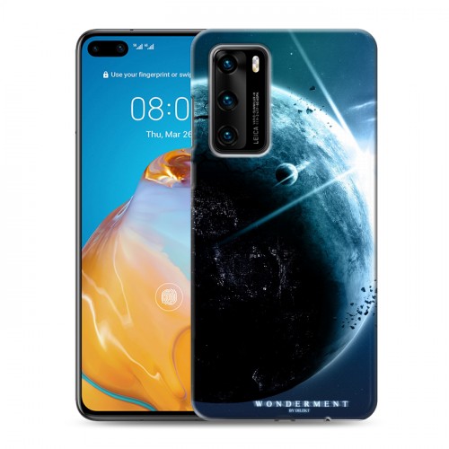 Дизайнерский пластиковый чехол для Huawei P40 Земля