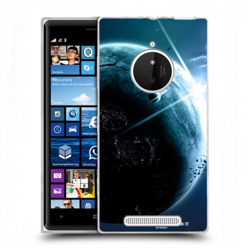 Дизайнерский пластиковый чехол для Nokia Lumia 830 Земля