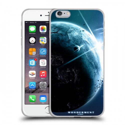 Дизайнерский силиконовый чехол для Iphone 6 Plus/6s Plus Земля