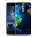 Дизайнерский пластиковый чехол для Nokia 8 Земля