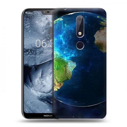 Дизайнерский пластиковый чехол для Nokia 6.1 Plus Земля