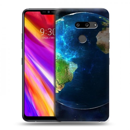 Дизайнерский пластиковый чехол для LG G8 ThinQ Земля