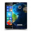 Дизайнерский пластиковый чехол для Microsoft Lumia 435 Земля