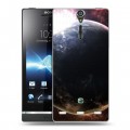 Дизайнерский пластиковый чехол для Sony Xperia S Земля