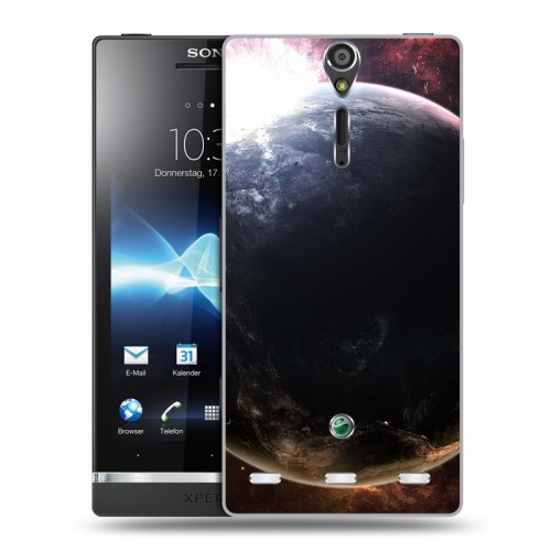 Дизайнерский пластиковый чехол для Sony Xperia S Земля