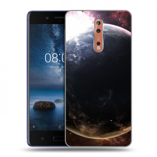 Дизайнерский пластиковый чехол для Nokia 8 Земля