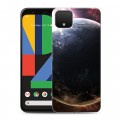 Дизайнерский силиконовый чехол для Google Pixel 4 XL Земля