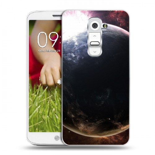 Дизайнерский пластиковый чехол для LG Optimus G2 mini Земля
