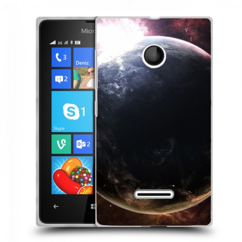 Дизайнерский пластиковый чехол для Microsoft Lumia 435 Земля