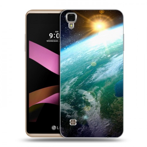Дизайнерский силиконовый чехол для LG X Style Земля
