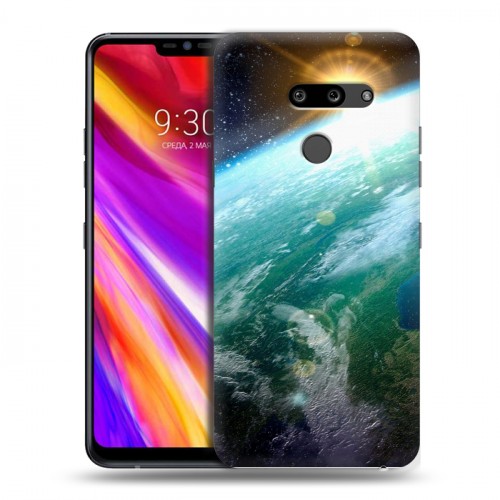 Дизайнерский пластиковый чехол для LG G8 ThinQ Земля