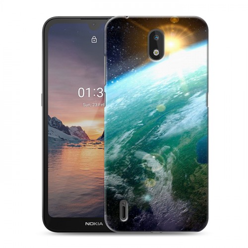 Дизайнерский силиконовый чехол для Nokia 1.3 Земля