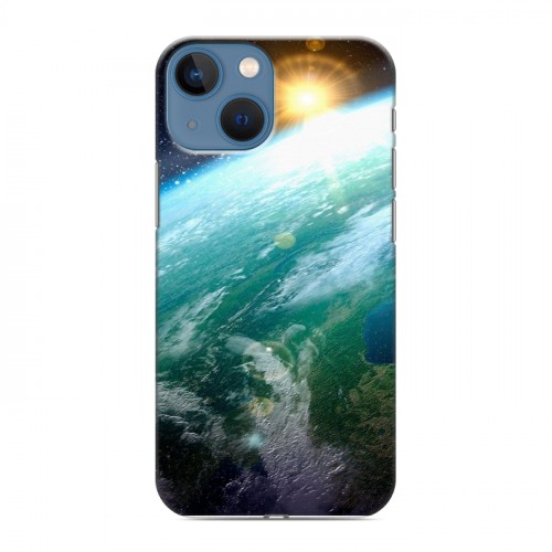 Дизайнерский пластиковый чехол для Iphone 13 Mini Земля