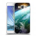 Дизайнерский пластиковый чехол для Samsung Galaxy A5 Земля