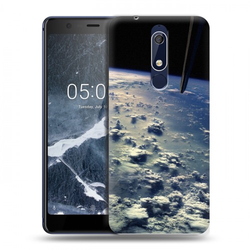 Дизайнерский пластиковый чехол для Nokia 5.1 Земля