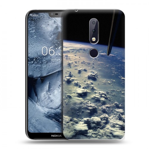 Дизайнерский пластиковый чехол для Nokia 6.1 Plus Земля