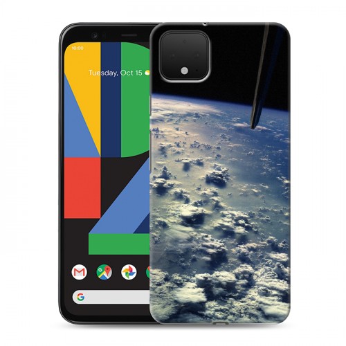 Дизайнерский пластиковый чехол для Google Pixel 4 XL Земля