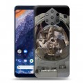 Дизайнерский силиконовый чехол для Nokia 9 PureView Космонавт