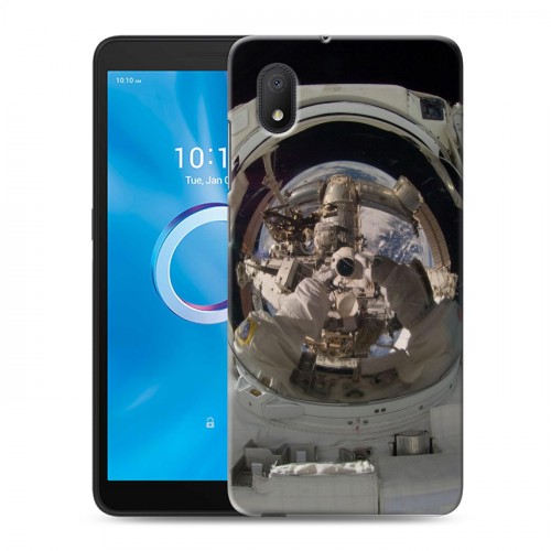 Дизайнерский силиконовый чехол для Alcatel 1B (2020) Космонавт