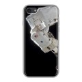 Дизайнерский силиконовый с усиленными углами чехол для Iphone 7 Космонавт