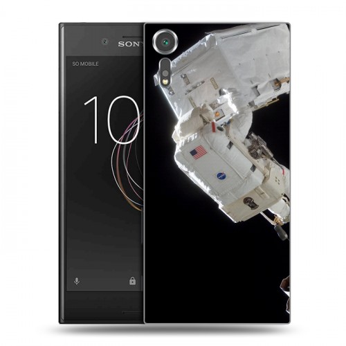 Дизайнерский пластиковый чехол для Sony Xperia XZs Космонавт