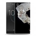 Дизайнерский пластиковый чехол для Sony Xperia L1 Космонавт