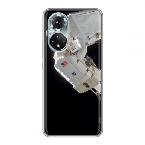Дизайнерский силиконовый чехол для Huawei Honor 50 Космонавт