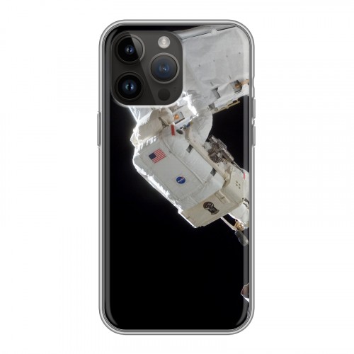 Дизайнерский пластиковый чехол для Iphone 14 Pro Max Космонавт