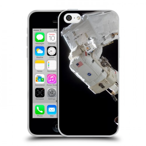 Дизайнерский пластиковый чехол для Iphone 5c Космонавт