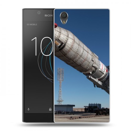 Дизайнерский пластиковый чехол для Sony Xperia L1 Космодром