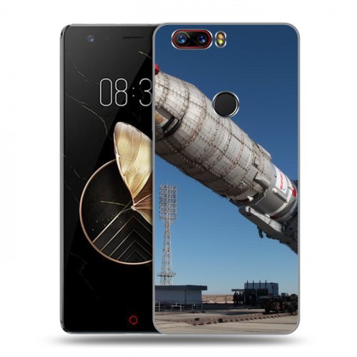 Дизайнерский пластиковый чехол для ZTE Nubia Z17 Космодром