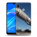 Дизайнерский пластиковый чехол для Huawei Y6 (2019) Космодром