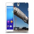 Дизайнерский пластиковый чехол для Sony Xperia C4 Космодром