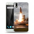 Дизайнерский пластиковый чехол для Ulefone Paris Космодром