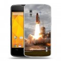 Дизайнерский пластиковый чехол для LG Google Nexus 4 Космодром