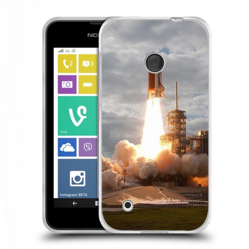 Дизайнерский пластиковый чехол для Nokia Lumia 530 Космодром