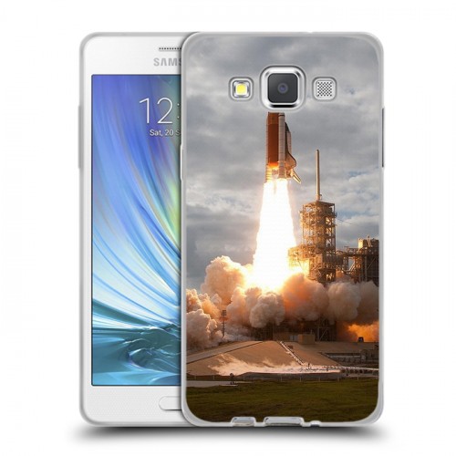Дизайнерский пластиковый чехол для Samsung Galaxy A5 Космодром