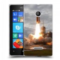 Дизайнерский пластиковый чехол для Microsoft Lumia 435 Космодром