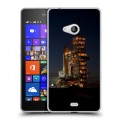 Дизайнерский пластиковый чехол для Microsoft Lumia 540 Космодром
