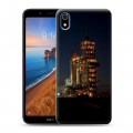 Дизайнерский силиконовый чехол для Xiaomi RedMi 7A Космодром