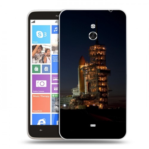Дизайнерский пластиковый чехол для Nokia Lumia 1320 Космодром