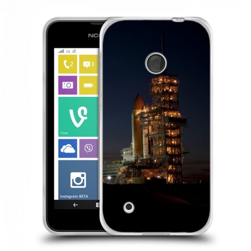 Дизайнерский пластиковый чехол для Nokia Lumia 530 Космодром