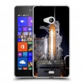 Дизайнерский пластиковый чехол для Microsoft Lumia 540 Космодром