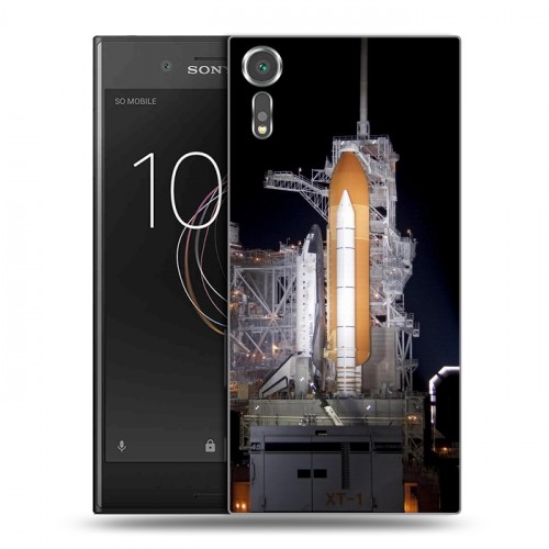 Дизайнерский пластиковый чехол для Sony Xperia XZs Космодром