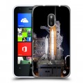 Дизайнерский пластиковый чехол для Nokia Lumia 620 Космодром