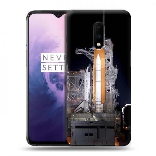 Дизайнерский пластиковый чехол для OnePlus 7 Космодром