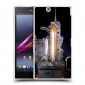 Дизайнерский пластиковый чехол для Sony Xperia Z Ultra  Космодром