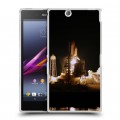 Дизайнерский пластиковый чехол для Sony Xperia Z Ultra  Космодром